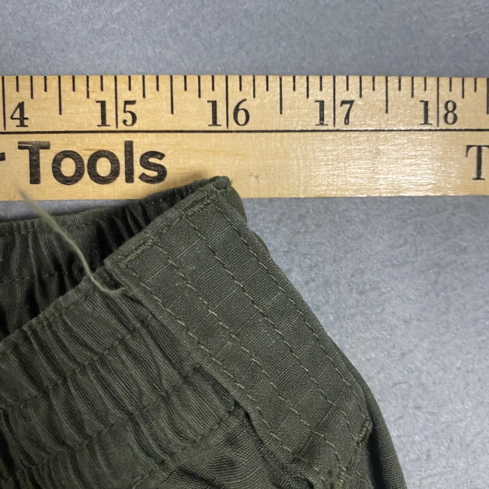 5.11 Tactical Cargo Pants Mens 38x34 Green Cotton Canvas Work Trousers 74273-190 - Picture 4 of 6